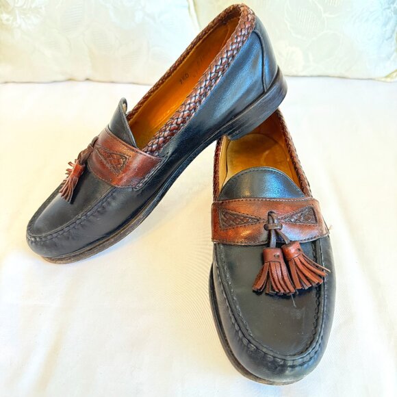 Allen edmonds maxfield tassel loafers deals